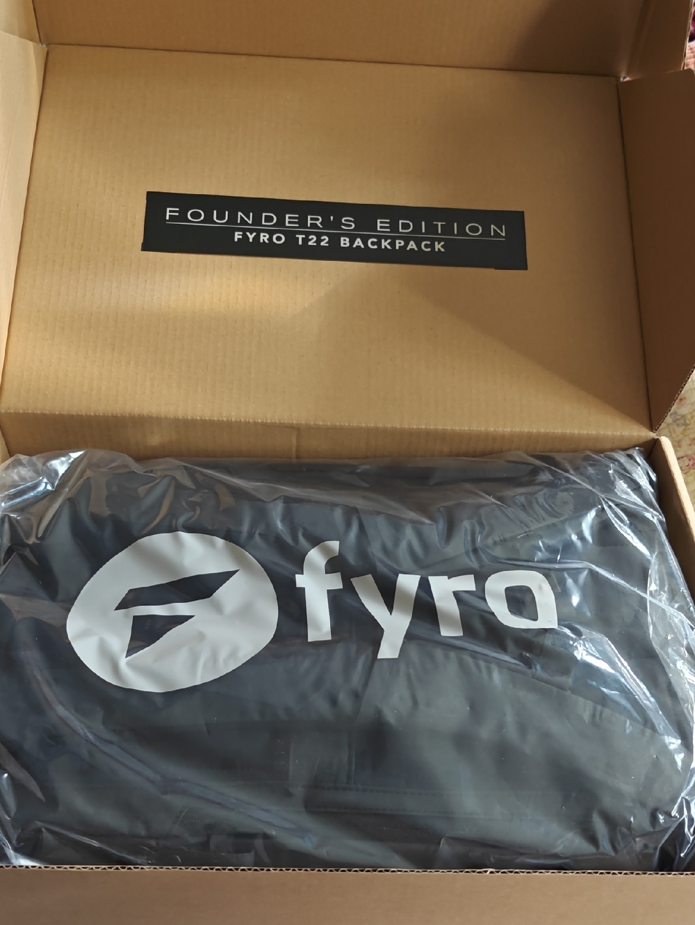 Founder's Edition Fyro T22 Backpack - Black